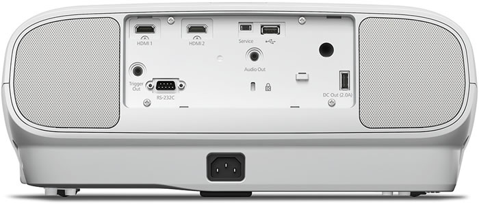 EH-TW7100 rear panel