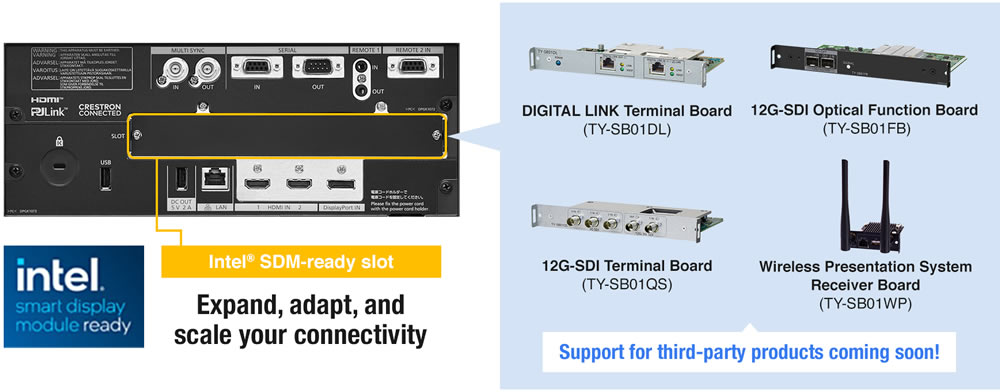 panasonic ptreq12be SDM Slot