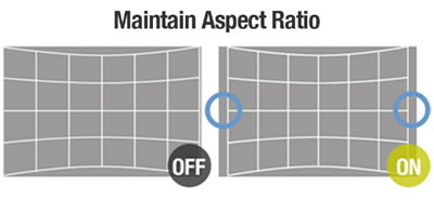 Panasonic PT-VMZ62 Aspect Ratio